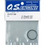 O.S. ENGINES COVER PLATE GASKET O-RING 23107100