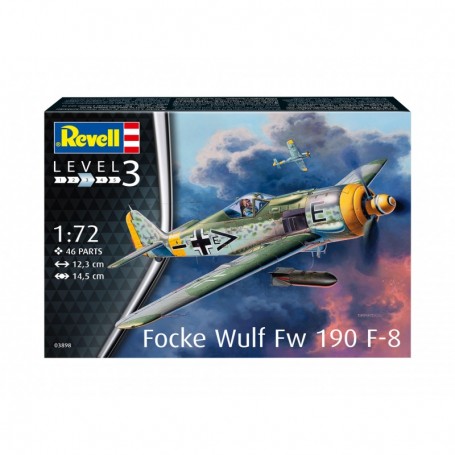REVELL 1/72 AIRCRAFT FOCKE WULF FW190 F-8 03898