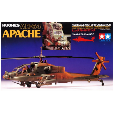 TAMIYA KIT 1/72 HELICOPTER HUGHES AH-64 APACHE 60707