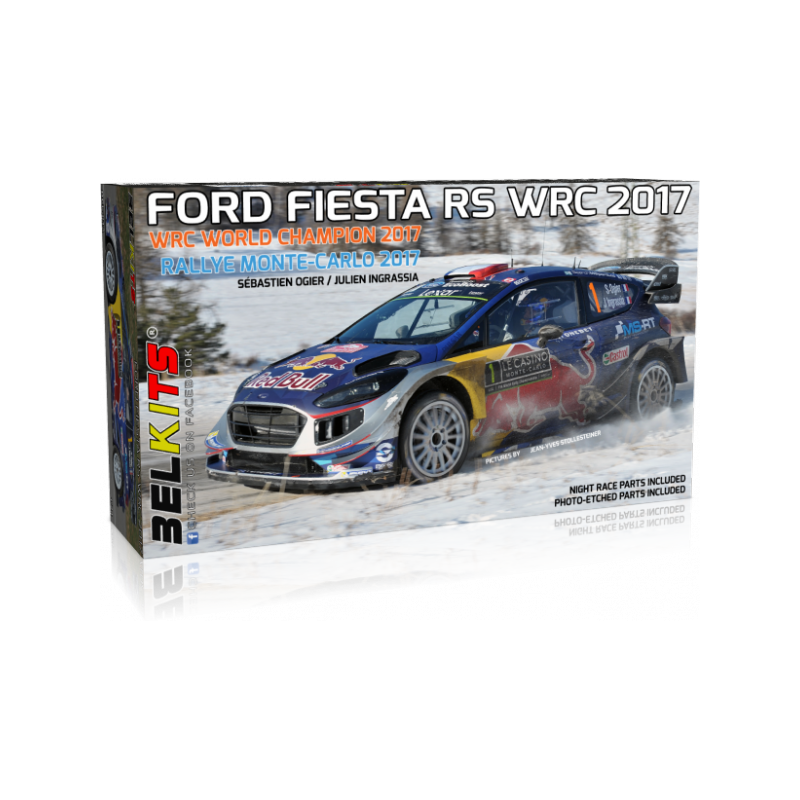 BELKITS 1/24 FORD FIESTA RS WRC 2017