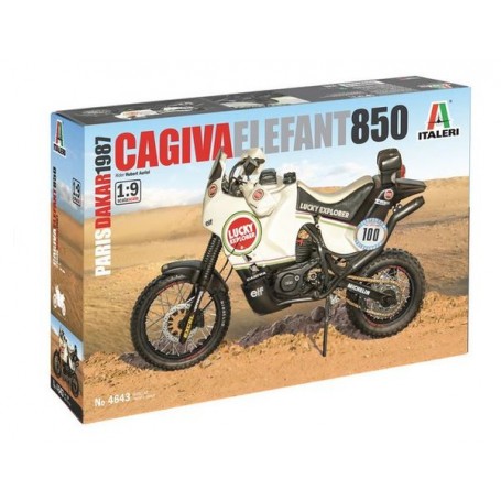 ITALERI KIT 1/9 MOTORCYCLE CAGIVA ELEPHANT 850 4643