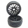 copy of PMT Rally18 GT Tyres Medium Premounted Hard Carbon Wheel