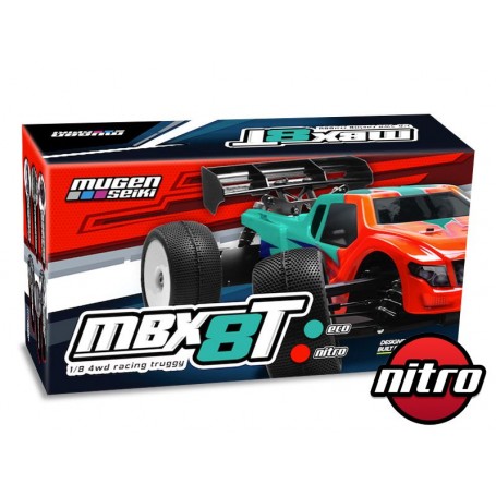 copy of Car Kit RC Truggy Mugen Seiki MBX8T 1/8 Off-Road 4WD Competition Nitro