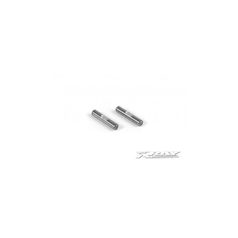 XRAY DRIVE SHAFT PIN 2 x 10 WITH FLAT SPOT (2) 305392