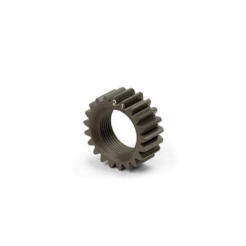 XRAY XCA Alu Pinion Gear - 21T (2nd) - 7075 T6 - Hard Coated