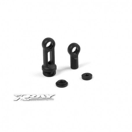 XRAY X1 COMPOSITE SIDE SHOCK PARTS - FRAME - 378110