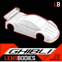 Lens boddies GHIBLI bodyshell for Onroad 1/10 190mm class