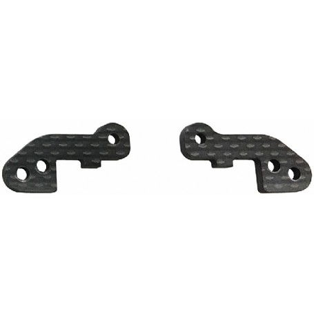 Hong Nor-3mm Carbon front shock end plate-X3GT-18C