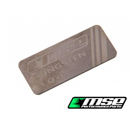 MUGEN MZ2010 Tungsten Weight 10g (34.8x14.8x1mm)"