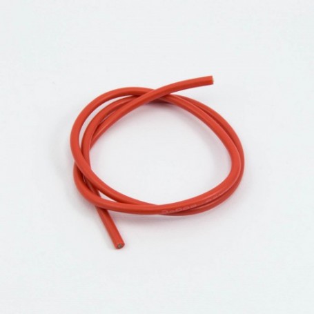14 AWG RED SILICONE WIRE (50CM)