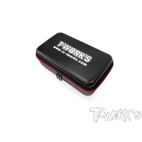 T-Works TT-075-K Compact Hard Case Parts Bag - 25*15*8cm - TT-075-K