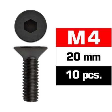 M4X20MM FLAT HEAD SCREWS (10 PCS) ULTIMATE