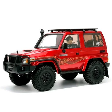 RGT86020 ROCK CRAWLER INTRUDER 4WD RTR 1:10 WATERPROOF RED