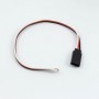 FUTABA FEMALE BATTERY CHARGE CONNECTOR WIRE (20CM)