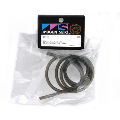 Mugen Seiki Color Silicone Pipe (Gray) (101cm)