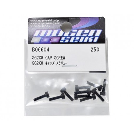Mugen Seiki 2x8mm SG Cap Screw (10) Mugen Seiki 2x8mm SG Cap Screw (10)