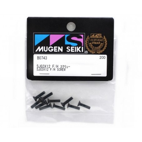 Mugen Seiki 3x12mm SG Cap Head Screw Mugen Seiki 3x12mm SG Cap Head Screw