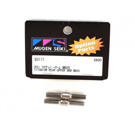 Mugen Seiki Titanium Rear Camber Rod (2) Mugen Seiki Titanium Rear Camber Rod (2)