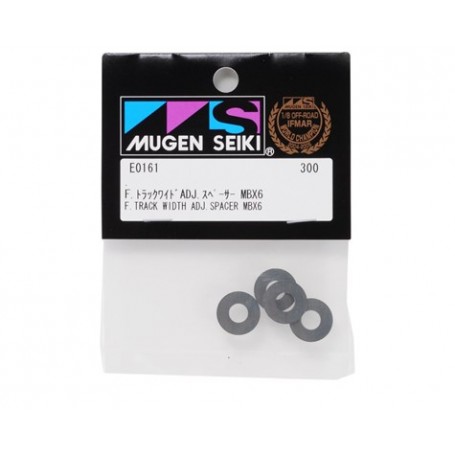 Mugen Seiki Front Track Width Adjustment Spacer (4) Mugen Seiki Front Track Width Adjustment Spacer (4)