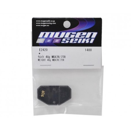 Mugen Seiki MBX7R Chassis Weight (40g) Mugen Seiki MBX7R Chassis Weight (40g)