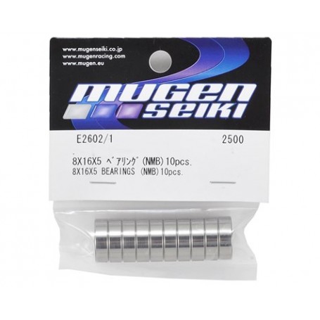 Mugen Seiki 8x16x5mm NMB Bearing (10) Mugen Seiki 8x16x5mm NMB Bearing (10)