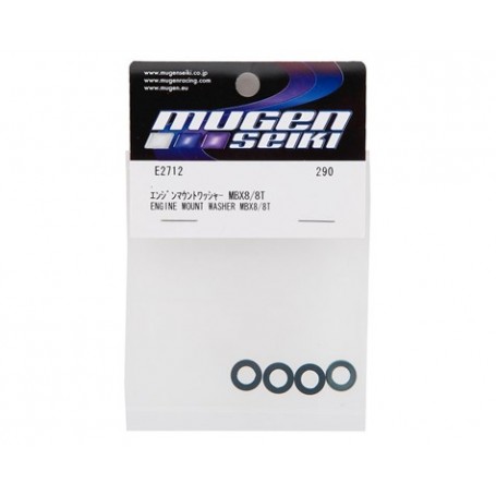 Mugen Seiki Engine Mount Washer Set (4) Mugen Seiki Engine Mount Washer Set (4)