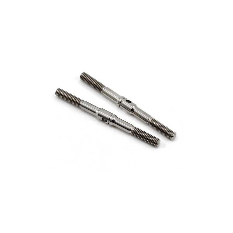 Mugen Seiki 52mm Titanium Steering Turnbuckle (2) (MBX7) Mugen Seiki 52mm Titanium Steering Turnbuckle (2) (MBX7)