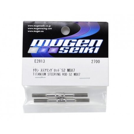 Mugen Seiki 52mm Titanium Steering Turnbuckle (2) (MBX7) Mugen Seiki 52mm Titanium Steering Turnbuckle (2) (MBX7)