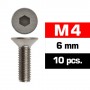 M4X6MM FLAT HEAD SCREWS (10 PCS) ULTIMATE