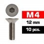 M4X12MM FLAT HEAD SCREWS (10 PCS) ULTIMATE