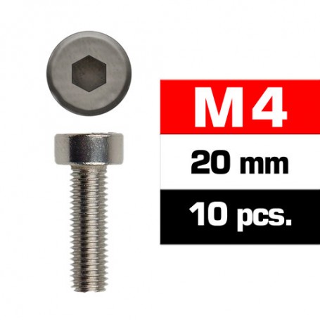 M4X20MM CAP HEAD SCREWS (10 PCS)