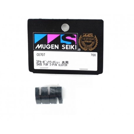 Mugen Seiki Carbon Clutch Shoes (Black)