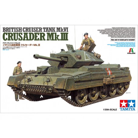 British Cruiser Tank Mk.VI Crusader Mk.III 1/35 Tamiya