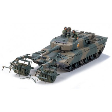 Tamiya 1/35 kit Type 90 Tank w/Mine Roller Tamiya 35236