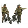 Tamiya 1/35 Kit British Paratroopers & Bicycles Set Model 35333