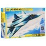 Sukhoi 1/72 Aircraft T-50 Russian Stealth Fighter Zvezda 7275