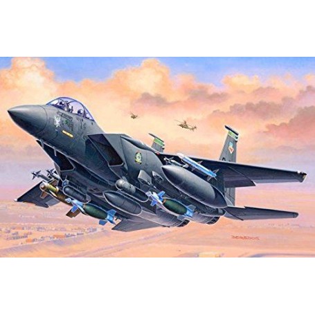Revell 1/144 Kit F-15E Strike Eagle and B Model Set 03972