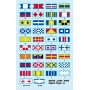 TRUMPETER DECALS WWII SIGNAL FLAGS 1/200 - 06630