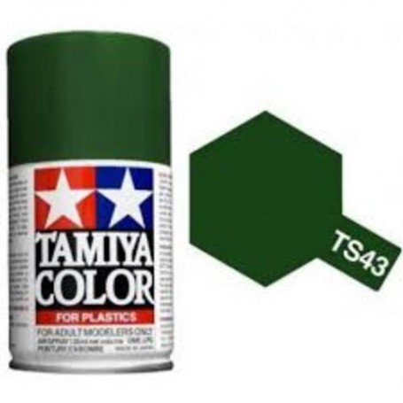 TAMIYA SPRAY TS-43 RACING GREEN GLOSS (100ML) 85043