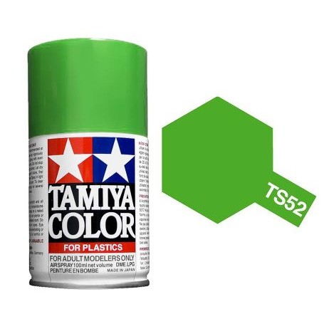 TAMIYA SPRAY TS-52 CANDY LIME GREEN GLOSS (100ML) 85052