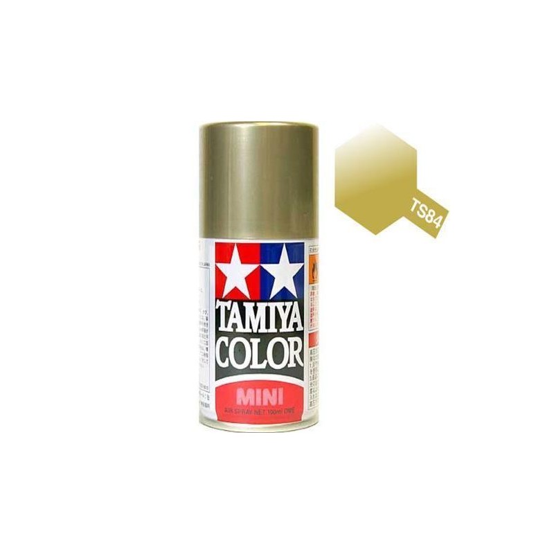 TAMIYA SPRAY TS84 METALLIC GOLD GLOSS (100ML) 85084.