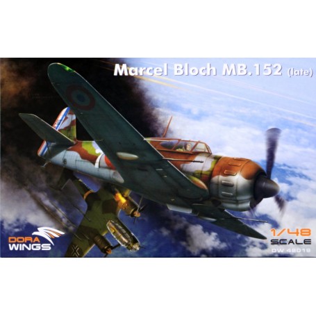 KIT DORA WINGS 1/48 AIRCRAFT MARCEL BLOCH MB 152C 1(LATE) 48019