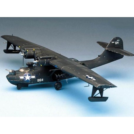 ACADEMY KIT 1/72 AIRCRAFT PBY-5A BLACK CATALINA 12487