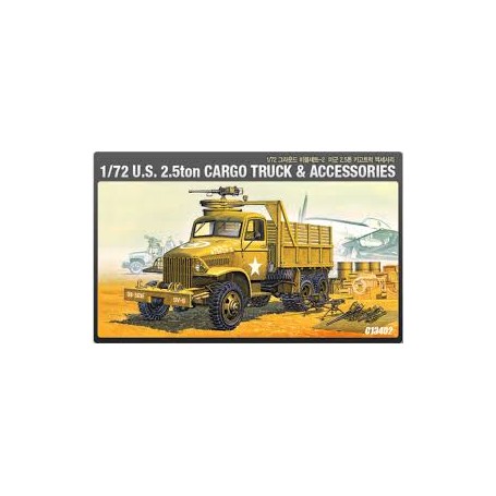 ACADEMY KIT 1/72 MILITARY US CARGO TRUCK E ACCESSORIES 13402