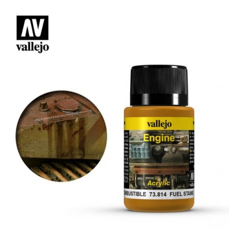 VALLEJO WEATHERING EFFECTS FUEL STAINS (40ML) 73814