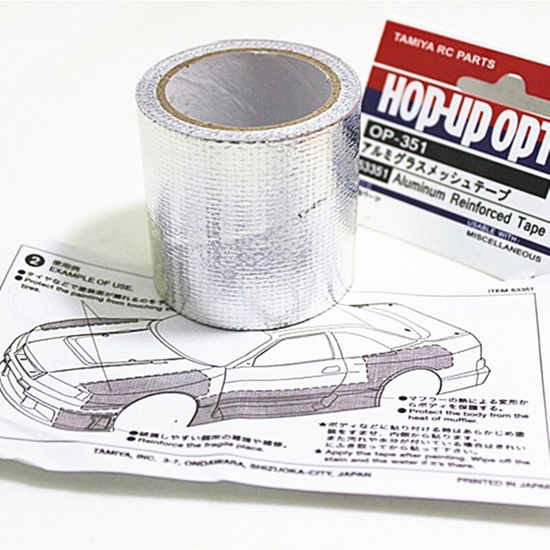 Tamiya Model Craft Tools Aluminum Reinforced Tape 53351 - Foto 4