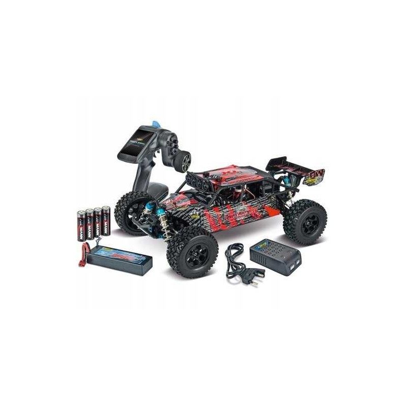 Carro 1:10 Electric Mountain Warrior 100% RTR 2,4G Carso.