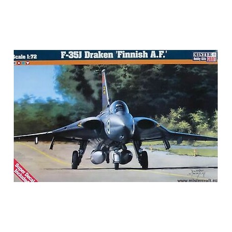 KIT MISTER CRAFT 1/72 AIRCRAFT F-35J DRAKEN FINNISH A.F. 040918