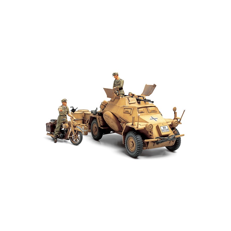 Tamiya Sd.Kfz.222 Leichter Panzerspähwagen Afrika-Korps Armoured