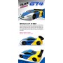 BODY BLITZ 1/8 GT4 (1.0mm) WITH WING (1PCS) 60807-10